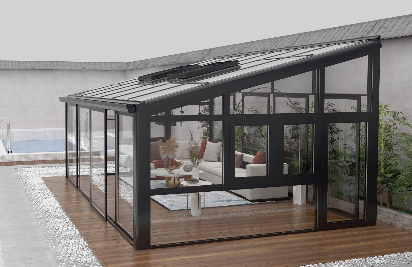 單坡 平頂.露臺陽光房